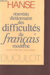 Dico Difficulte Francais Integ - Couverture - Format classique