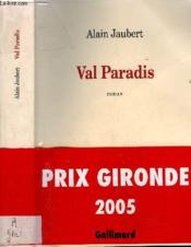 Val paradis - Couverture - Format classique