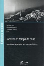 Innover en temps de crise : réactions et adaptations face à la crise covid-19  
