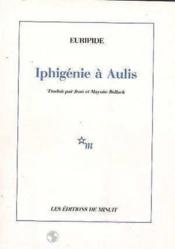 Iphigénie à Aulis - Couverture - Format classique