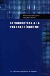 Introduction à la pharmacoéconomie - Couverture - Format classique
