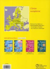 EUROMATHS ; mathématiques ; CP ; fichier de l'élève avec aide-mémoire (édition 2011) - 4ème de couverture - Format classique