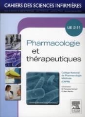Cahiers Des Sciences Infirmieres T.14 ; Pharmacologie Et Thérapeutiques Ue 2.11 - Couverture - Format classique