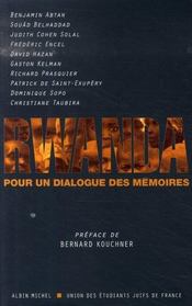 Rwanda ; pour un dialogue de mémoires - Intérieur - Format classique