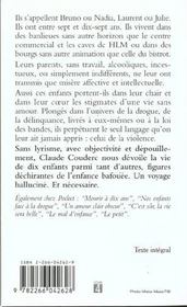 Les enfants de la violence - 4ème de couverture - Format classique