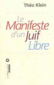 Le Manifeste D'Un Juif Libre - Intérieur - Format classique