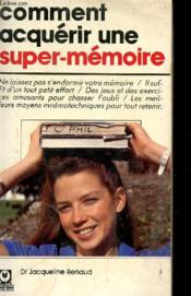 Ct Acquerir Super Memoire - Couverture - Format classique