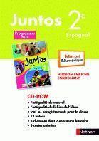 Juntos ; espagnol ; 2nde ; DVD rom manuel numérique enrichi (édition 2010)  - Collectif 