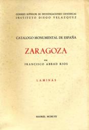Zaragoza. - Couverture - Format classique