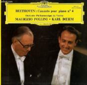 Disque Vinyle 33t Concerto Pour Piano N°4. Par L'Orchestre Philharmonique De Vienne. Avec Maurizio Pollini Et Karl Boehm. - Couverture - Format classique