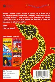 Les jeux de la Chine - 4ème de couverture - Format classique