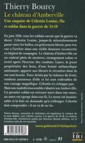Le château d'Amberville - Couverture - Format classique