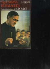 Mgr Escriva. Portrait Du Fondateur De L'Opus Dei - Couverture - Format classique