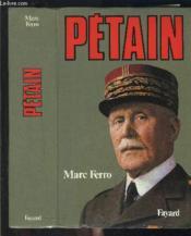 Pétain - Couverture - Format classique