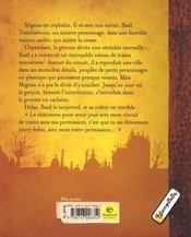 Mignus Wisard t.1 ; Mignus Wisard et le secret de la maison Tramblebone - 4ème de couverture - Format classique