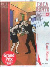Caca rente - Couverture - Format classique