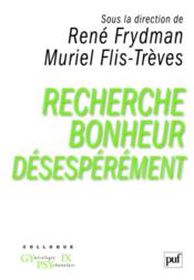 Vente  Recherche bonheur désespérément  - Muriel Flis-Trèves - René FRYDMAN 