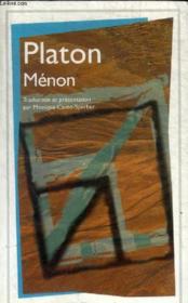 Ménon - Couverture - Format classique