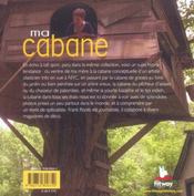 Ma Cabane - 4ème de couverture - Format classique