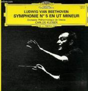 Disque Vinyle 33t Symphonie N°5 En Ut Mineur. - Couverture - Format classique