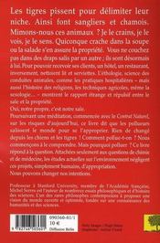 Le mal propre ; polluer pour s'approprier ? - 4ème de couverture - Format classique