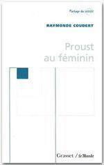 Proust au féminin - Couverture - Format classique