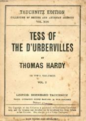 Tess Of The D'Urbervilles, A Pure Woman, Vol. Ii (Collection Of British And American Authors, Vol. 2801) - Couverture - Format classique