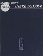 L'etre d'amour - Couverture - Format classique