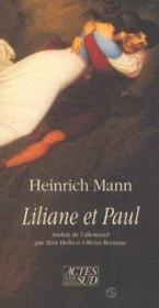 Liliane et Paul - Couverture - Format classique
