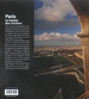 Paris, la balade des clochers - 4ème de couverture - Format classique