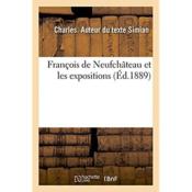 Francois de neufchateau et les expositions - Couverture - Format classique