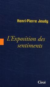 L'exposition des sentiments - Couverture - Format classique