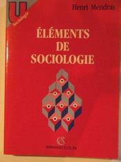 Elements De Sociologie - Intérieur - Format classique