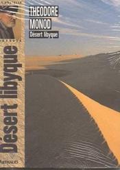 Desert libyque - Couverture - Format classique