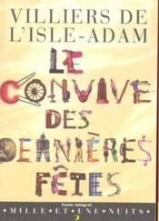 Le convive des dernieres fetes - Couverture - Format classique