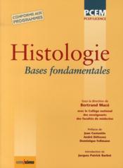 telecharger Histologie – bases fondamentales livre PDF en ligne gratuit