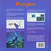 La Plongee - 4ème de couverture - Format classique