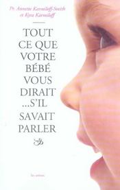 Tout ce que votre bebe vous dirait... s'il savait parler - Intérieur - Format classique