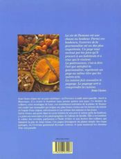 Le goût du bonheur ; la Provence gourmande de Jean Giono - 4ème de couverture - Format classique