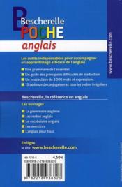 Bescherelle poche anglais - 4ème de couverture - Format classique