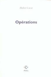 Opérations - Couverture - Format classique