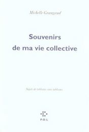 Souvenirs de ma vie collective - sujets de tableaux sans tableaux - Intérieur - Format classique