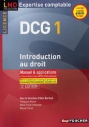 Vente  DCG 1 introduction au droit (5e édition)  - Françoise Rouaix 