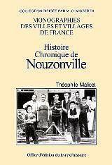 Histoire chronique de nouzonville - Couverture - Format classique