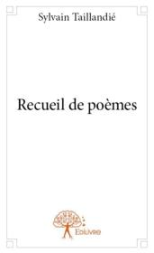 Recueil de poèmes - Couverture - Format classique