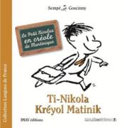 Ti Nikola ; kréyol Matinik - Couverture - Format classique