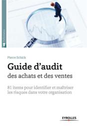 Guide d'audit des achats et des ventes - Couverture - Format classique