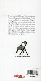 Abécédaire de l'Odéon - 4ème de couverture - Format classique