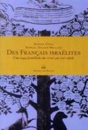 Des Français israélites - Couverture - Format classique