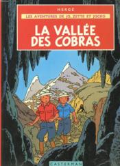 Les aventures de Jo, Zette et Jocko t.5 : la vallée des cobras - Couverture - Format classique